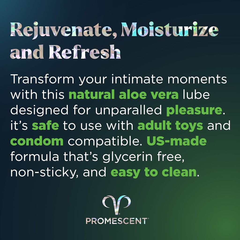 Promescent Organic Lube with Aloe