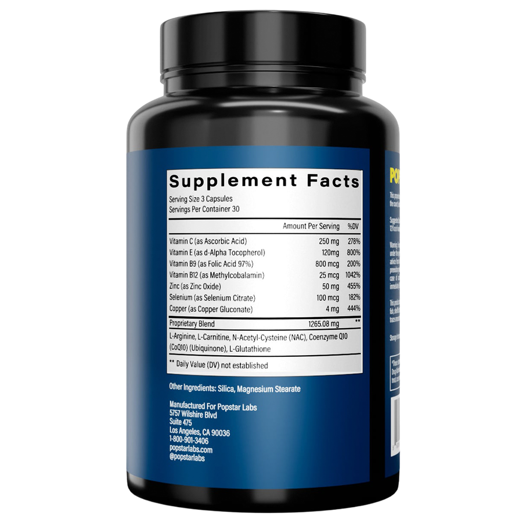 Popstar Fertility - Supplement Facts