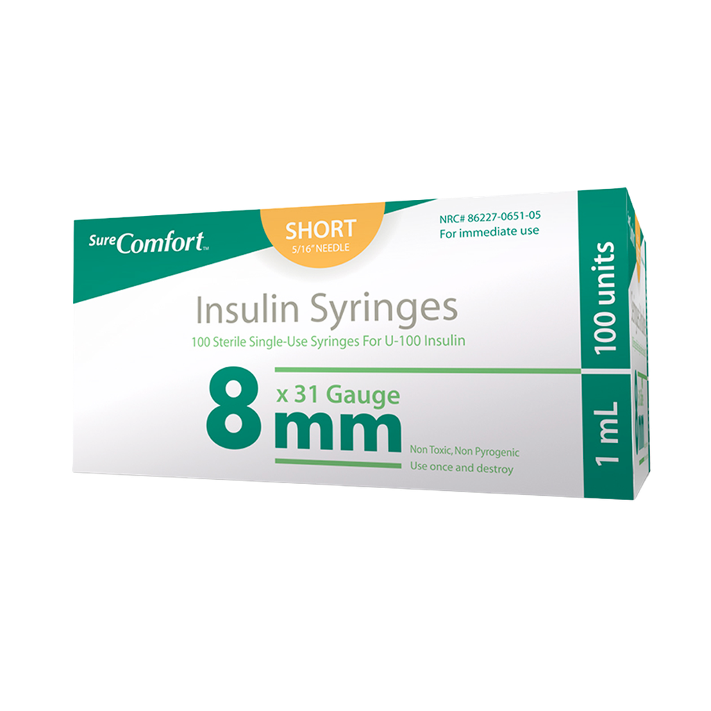  Needles & Syringes Box of 100