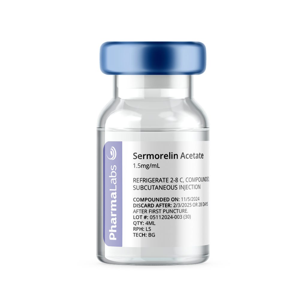 Sermorelin Injection 1.5mg/mL - 4mL SUBCUTANEOUS INJECTION