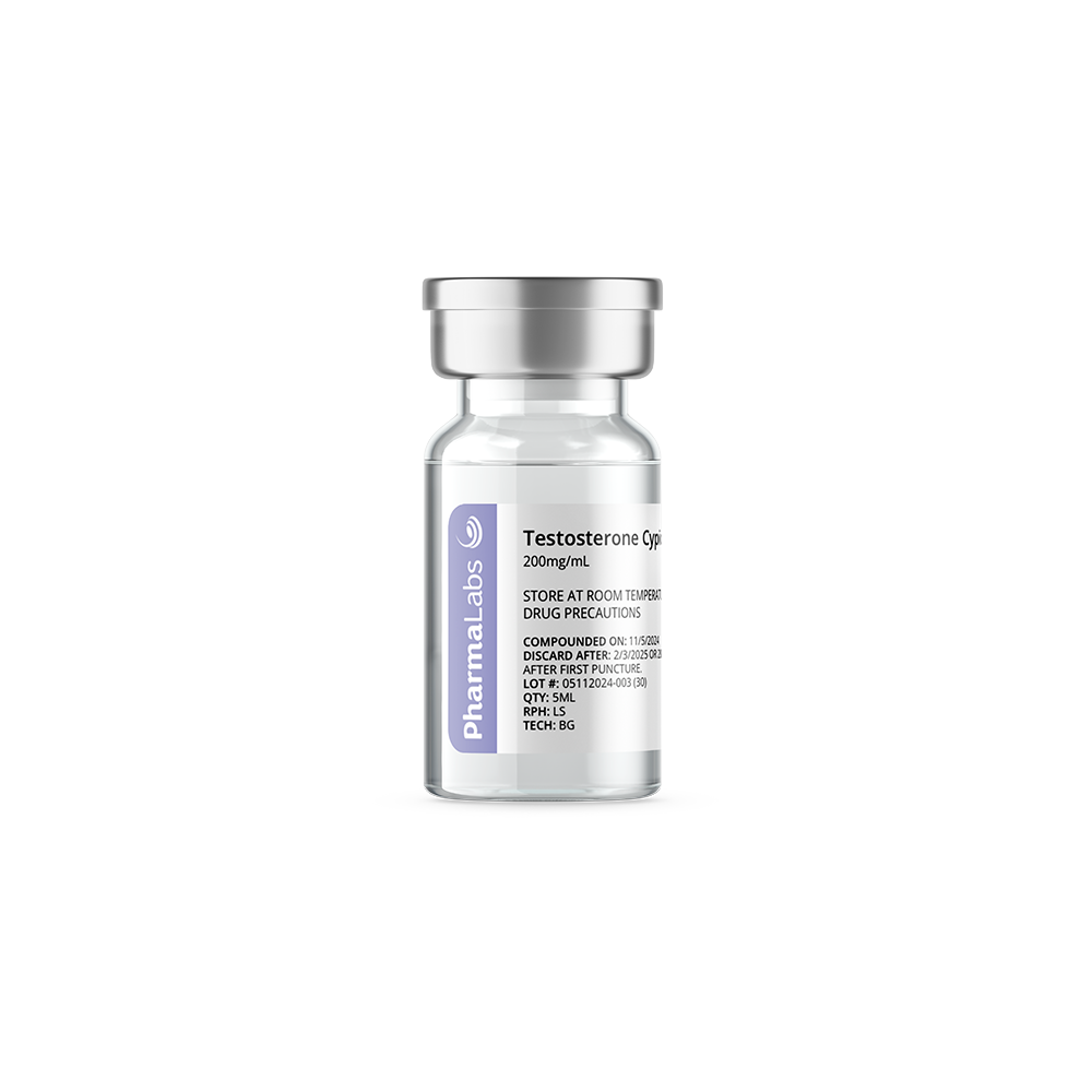 Testosterone Cypionate 200mg/mL - 10mL 